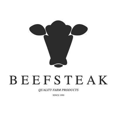 Beef Farm Illustration Logo