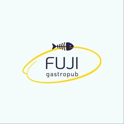 Illustration Gastropub, Sushi Bar Logo