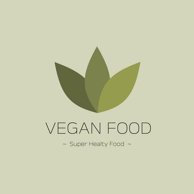 Green Vegan Leaf Farm Logo