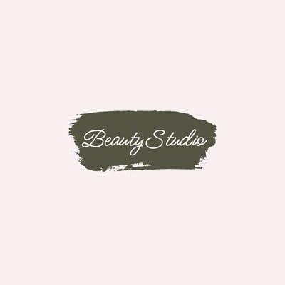 Abstract Beauty Stydio Typography Logo